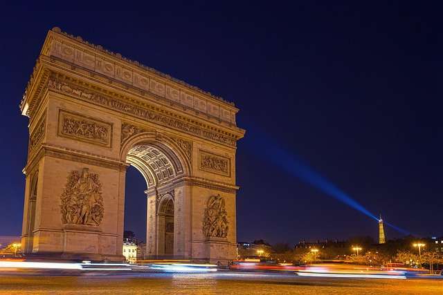 visiter Arc de Triomphe à Paris France