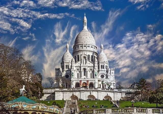 montmartre-visiter Le Sacré-Cœur de Paris france